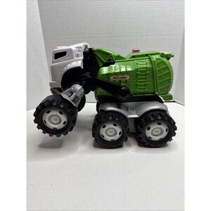 2009 MATCHBOX Stinky The Talking Robot Garbage Truck Mattel Lights & Sounds